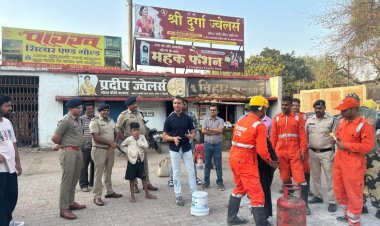 चेम्बर व फायर टीम का संयुक्त प्रयास, मॉकड्रिल से सिखाए गए सुरक्षा के गुर