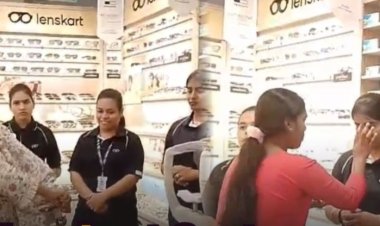 धार्मिक प्रतीकों पर बवाल: रायपुर में लेंसकार्ट शोरूम पर विरोध, कंपनी ने बदली गाइडलाइन