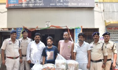 दुर्ग : फर्जी ड्रग लाइसेंस से नशीली सिरप का खेल उजागर, 4 गिरफ्तार