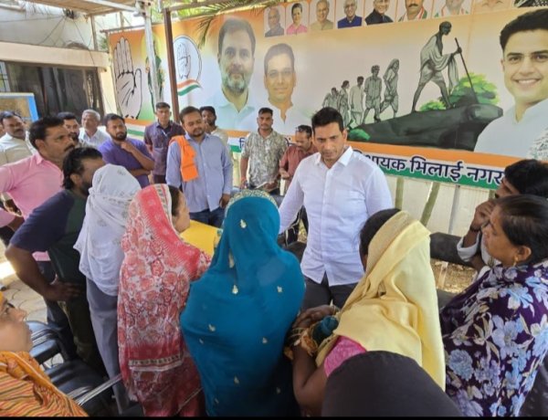 गंदे पानी की शिकायत पर तुरंत एक्शन, विधायक देवेंद्र यादव ने कलेक्टर को किया फोन