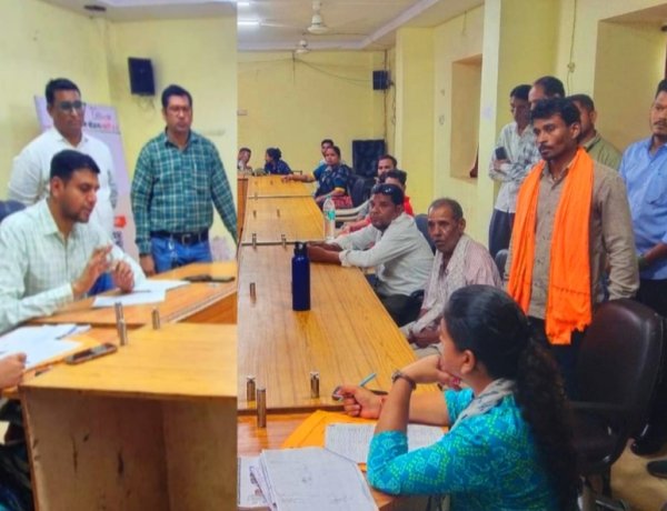 निगम की पहल रंग लाई: संवाद के बाद हितग्राहियों ने शुरू किया मकान निर्माण का फैसला