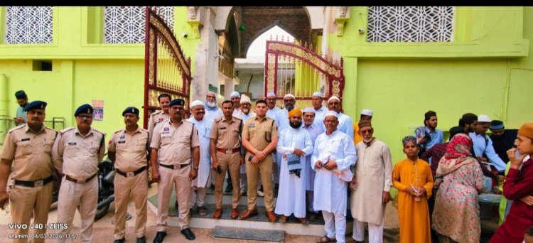 भिलाई में ईद मिलन का आयोजन, शेर-ए-खुदा मस्जिद में गले मिलकर बांटी खुशियां