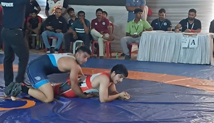 देशभर के पहलवानों की टक्कर, हरियाणा के पहलवान पड़े भारी, सिविक सेंटर में उत्साह