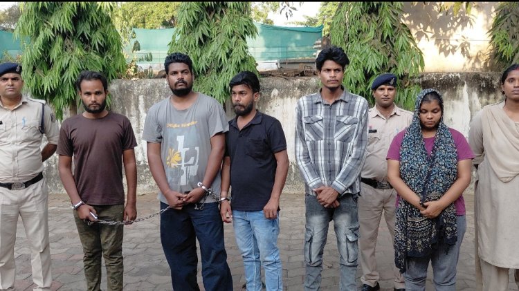 हनीट्रैप से रची गई अपहरण की साजिश का पर्दाफाश, भांजा निकला मास्टरमाइंड – 5 आरोपी गिरफ्तार