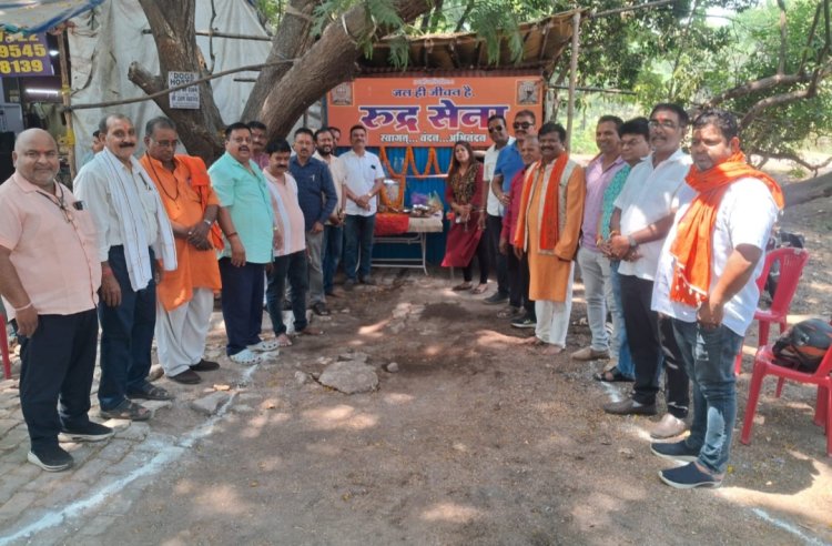 अंबेडकर जयंती और बैसाखी पर रुद्र सेना का सेवा कार्य, राहगीरों के लिए प्याऊ का उद्घाटन