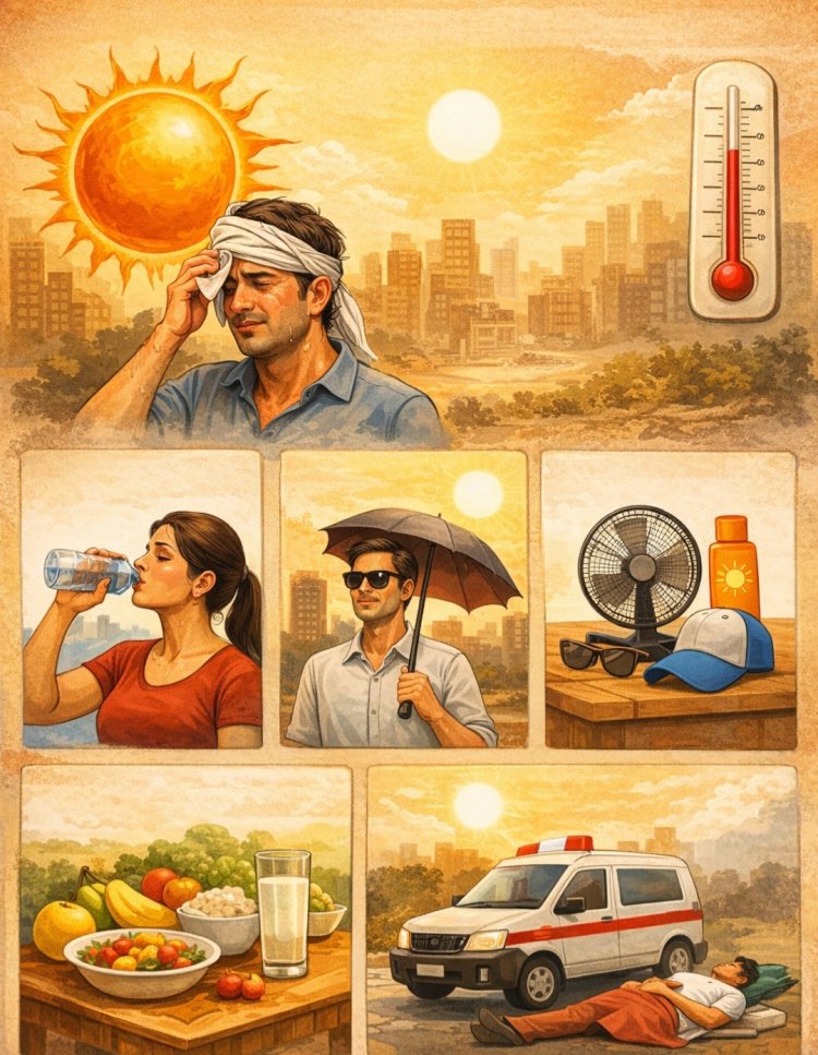 भीषण गर्मी से बचाव को लेकर प्रशासन सतर्क, जारी की एडवाइजरी