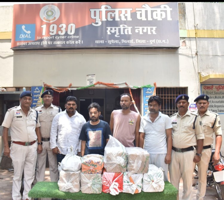 दुर्ग : फर्जी ड्रग लाइसेंस से नशीली सिरप का खेल उजागर, 4 गिरफ्तार