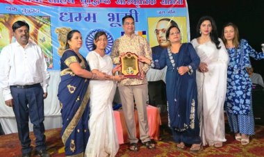 विधायक रिकेश सेन की मौजूदगी में भव्य बुद्ध जयंती, विकास को लेकर बड़ी घोषणा
