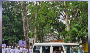 आकाशवाणी के नब्बे साल पूरे होने पर वॉकाथॉन का हुआ भव्य आयोजन