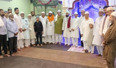 भिलाई में हज यात्रियों के इस्तकबाल का आयोजन, समाज ने दी मुबारकबाद