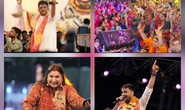 देर रात तक गूंजते रहे श्याम भजन, श्रद्धालुओं ने भाव-विभोर होकर किया नृत्य