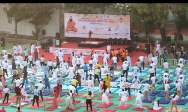 भिलाई में स्वामी परमार्थ के सानिध्य में योग एवं पंचकर्म शिविर शुरू