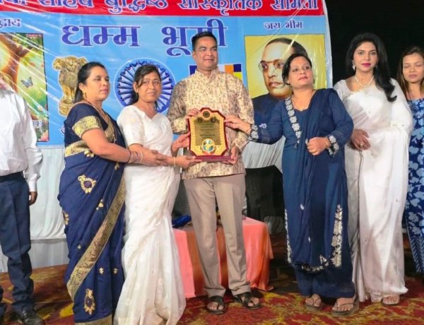 विधायक रिकेश सेन की मौजूदगी में भव्य बुद्ध जयंती, विकास को लेकर बड़ी घोषणा