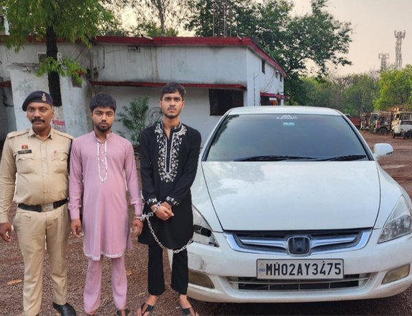 कुम्हारी टोल प्लाजा पर चेकिंग के दौरान आरक्षक को कुचलने की कोशिश, नागपुर के दो आरोपी गिरफ्तार