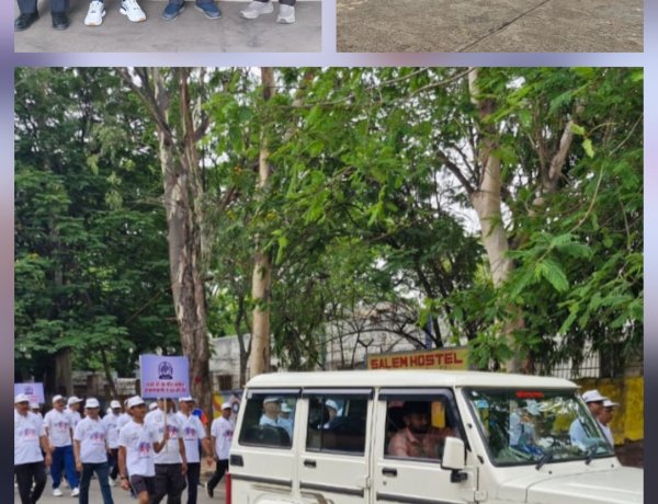 आकाशवाणी के नब्बे साल पूरे होने पर वॉकाथॉन का हुआ भव्य आयोजन