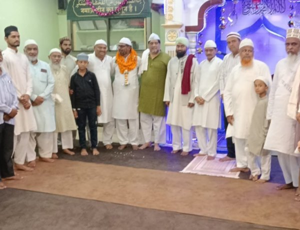 भिलाई में हज यात्रियों के इस्तकबाल का आयोजन, समाज ने दी मुबारकबाद