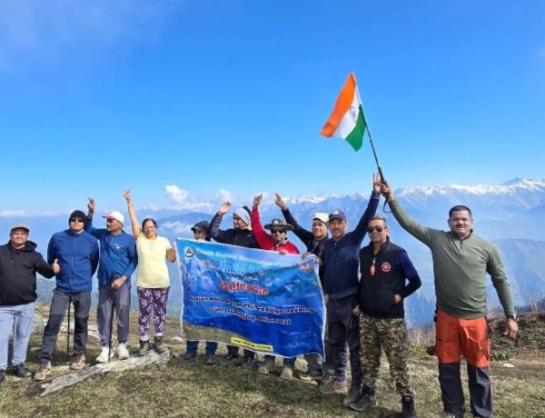 भिलाई के ऋषिकान्त ने राष्ट्रीय हिमालयन ट्रैकिंग में किया कैंप लीडर का दायित्व निर्वहन,छत्तीसगढ़ का नाम रोशन किया, देश भर के 250 प्रतिभागियों ने दी भागीदारी