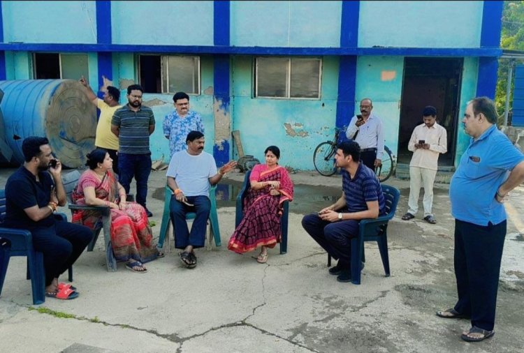 24 एमएलडी प्लांट में लीकेज से पानी सप्लाई बाधित, महापौर ने दिए सख्त निर्देश