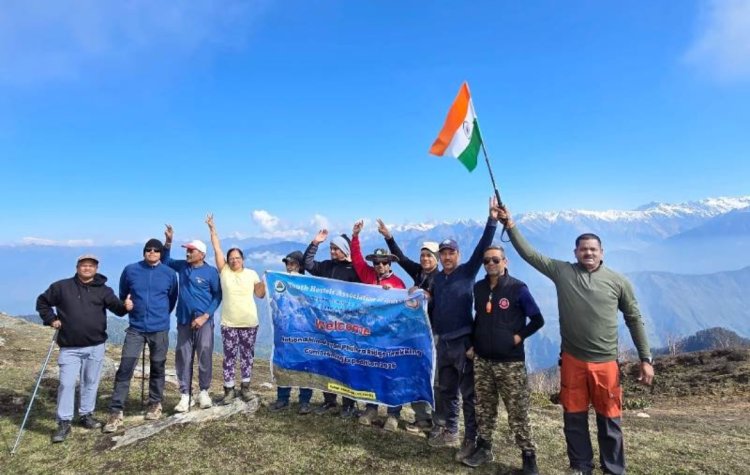 भिलाई के ऋषिकान्त ने राष्ट्रीय हिमालयन ट्रैकिंग में किया कैंप लीडर का दायित्व निर्वहन,छत्तीसगढ़ का नाम रोशन किया, देश भर के 250 प्रतिभागियों ने दी भागीदारी