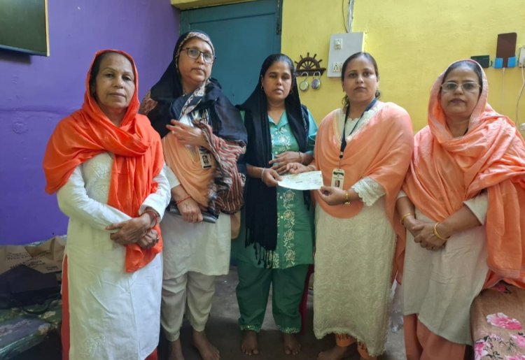 सड़क हादसे के मृतक की बेटियों की पढ़ाई का  जिम्मा लिया अल मदद ने, आर्थिक सहायता भी दी