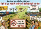 ईस्ट-वेस्ट फ्रेट कॉरिडोर परियोजना: दुर्ग जिले के 25 गांवों में जमीन की खरीदी-बिक्री पर रोक