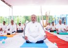 अंतर्राष्ट्रीय योग दिवस पर खैरागढ़ में गूंजा योग का संदेश, विधायक ललित चंद्राकर ने दिलाई नशामुक्ति की शपथ