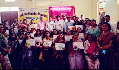 विश्व योग दिवस पर कर्मचारी नगर में सामूहिक योगाभ्यास, महिलाओं-बच्चों ने दिया स्वास्थ्य का संदेश