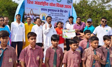 विश्व योग दिवस: आईएनओ के अभियान से छत्तीसगढ़ में 11,500 लोगों ने एक साथ किया योग, बना नया कीर्तिमान