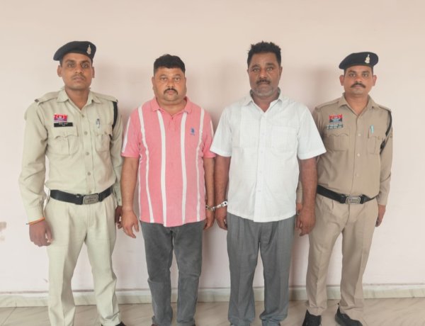 बीएसपी स्क्रैप चोरी मामले में बड़ी कार्रवाई: मुख्य फरार आरोपी उत्तरप्रदेश से गिरफ्तार, एक और आरोपी दबोचा