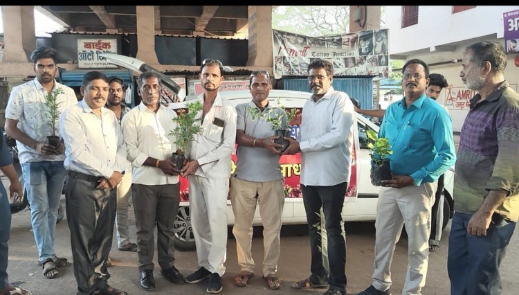 श्री साईं नाथ जन सेवा समिति की अनूठी पहल, नागरिकों को बांटे पौधे