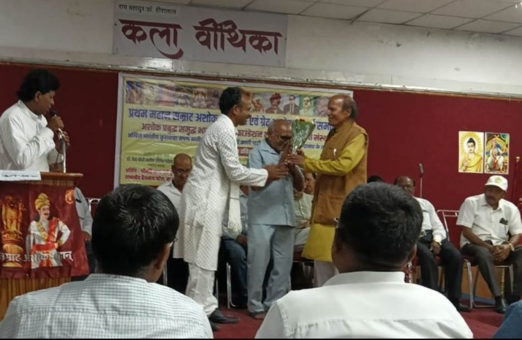 भिलाई के साहित्यकार एनएल मौर्य ‘प्रीतम’ राष्ट्रीय ग्रेट अशोका अवार्ड से सम्मानित
