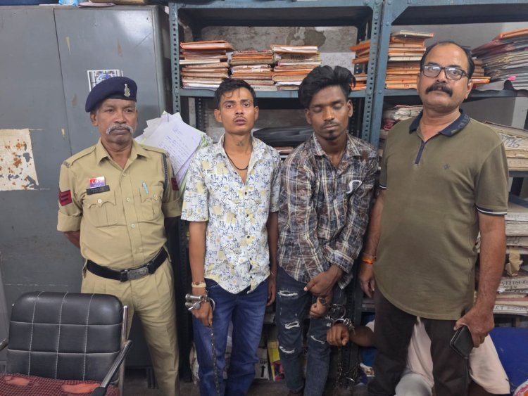 कलेक्टोरेट स्थित आधार सेवा केंद्र में चोरी का खुलासा, 2 आरोपी व 2 नाबालिग पकड़ाए