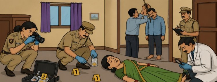 भिलाई :  "वृंदानगर में दंपत्ति की संदिग्ध मौत, घर में मिले दोनों के शव"