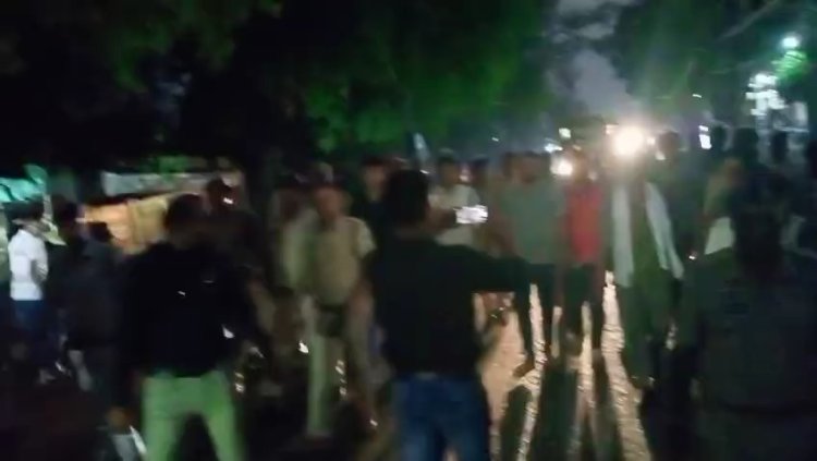 कोरिया तिहरे हत्याकांड: सभी 9 आरोपी गिरफ्तार, पुलिस ने निकाला पैदल जुलूस