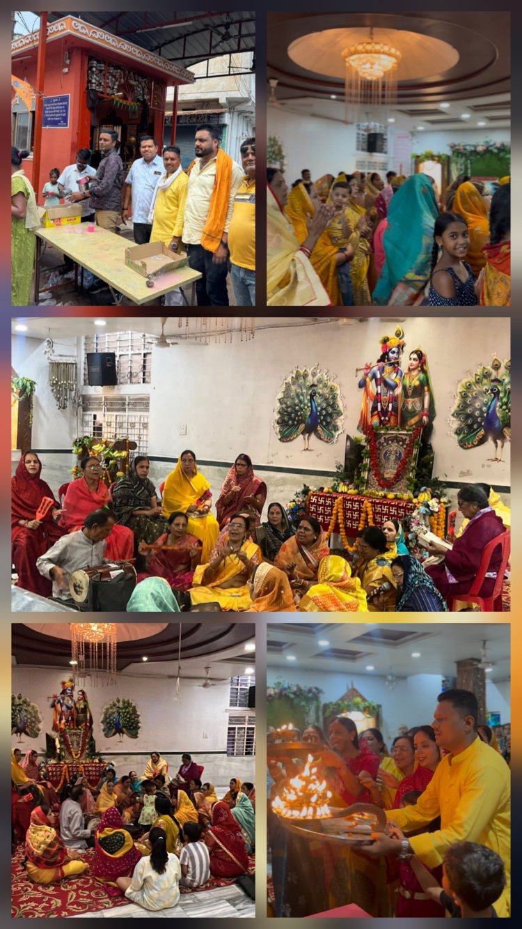 निर्जला एकादशी पर सत्तीचौरा दुर्गा मंदिर में भक्ति की बही गंगा, 108 दीपों से महाआरती और फल-फूलों से सजा मंदिर