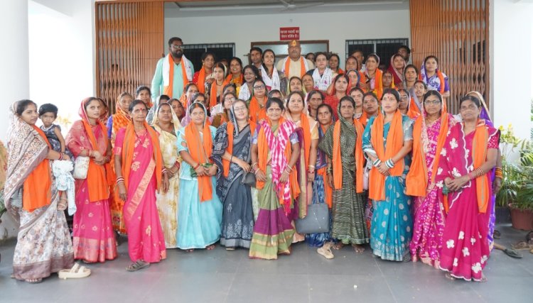 अंजोरा मंडल में महिला मोर्चा का सम्मान समारोह, विधायक ने गिनाईं सरकार की महिला हितैषी योजनाएं