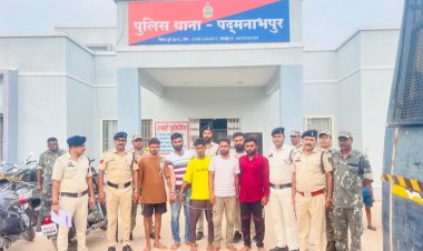 दुर्ग : पुरानी रंजिश में युवक की हत्या: एक ही परिवार के 6 आरोपी 12 घंटे के भीतर गिरफ्तार, हथियार और कपड़े बरामद