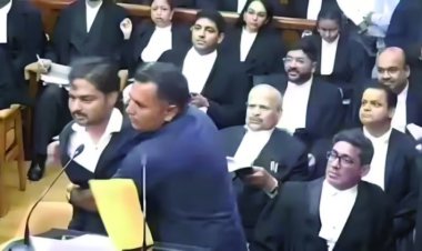 सुप्रीम कोर्ट में हंगामा, CJI पर अभद्र टिप्पणी के आरोप में दो कानून छात्र गिरफ्तार