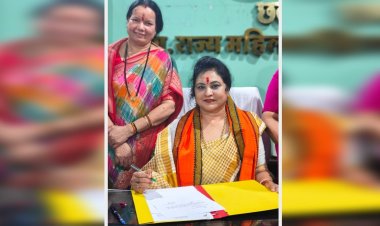 डॉ. ममता साहू ने संभाला छत्तीसगढ़ राज्य महिला आयोग की अध्यक्ष का पदभार, महिला अधिकारों की रक्षा का लिया संकल्प