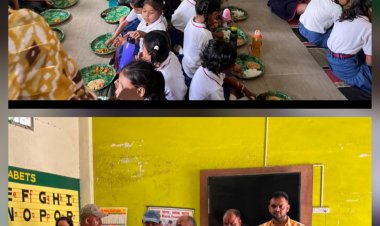 300 से अधिक बच्चों को कराया गया न्योता भोजन, जन समर्पण सेवा संस्था ने पेश की मिसाल