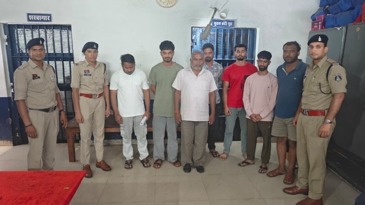 कमीशन के लालच में बने साइबर ठगों के साथी, दुर्ग में 10 गिरफ्तार