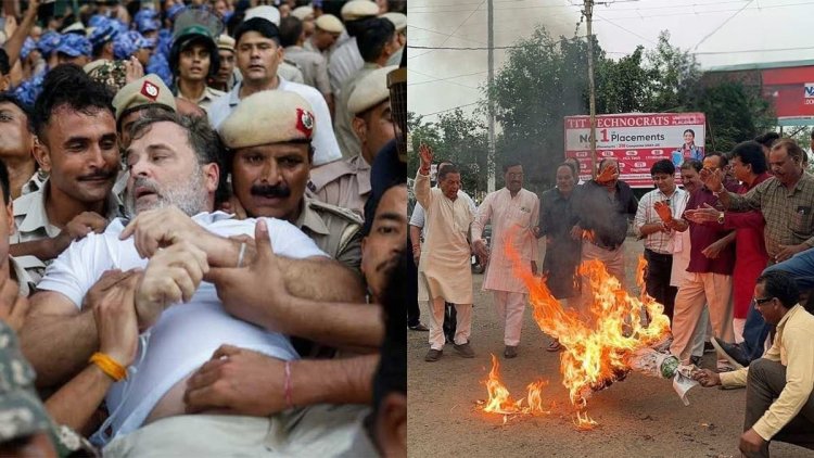 राहुल गांधी की हिरासत के विरोध में आज छत्तीसगढ़भर में कांग्रेस का प्रदर्शन, जिला मुख्यालयों पर फूंके जाएंगे पीएम मोदी के पुतले