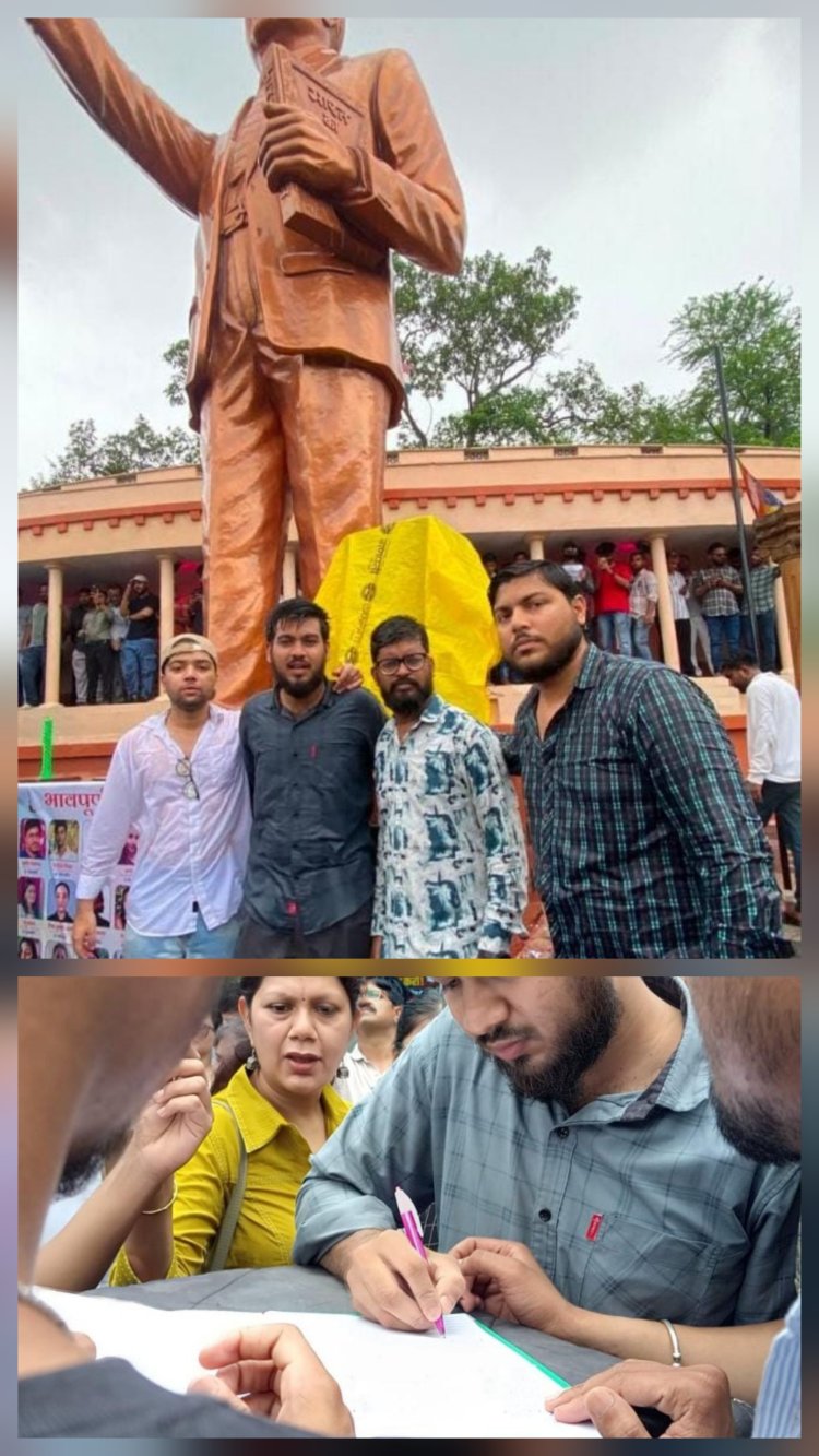 शिक्षा व्यवस्था में सुधार की मांग को लेकर रायपुर आंदोलन में उतरी एसआईओ