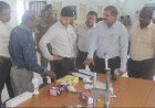 कलेक्टर अभिजीत सिंह का केंद्रीय जेल दुर्ग में आकस्मिक निरीक्षण, उप जेल अधीक्षक को नोटिस