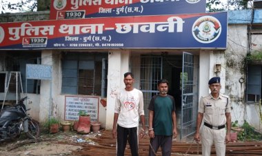 ऑटो रोककर यात्री की जेब से ₹2,500 उड़ाए, छावनी पुलिस ने दो आरोपियों को किया गिरफ्तार