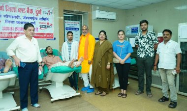 विधायक ललित चंद्राकर के बेटे नमन ने अनोखे अंदाज में मनाया जन्मदिन, रक्तदान से लेकर पौधारोपण तक किया सेवा का संकल्प