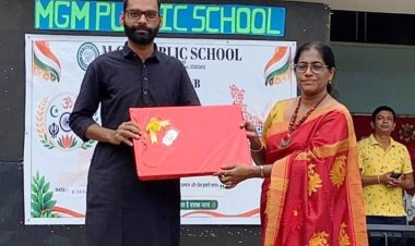 शिक्षा से मिलती है जीवन के उद्देश्य की समझ, एमजीएम स्कूल में मज़हर जमील का संबोधन