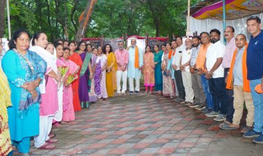 विधायक ललित चंद्राकर ने रिसाली के वार्ड 29-30 को दी 1.01 करोड़ की सौगात, बोले- विकास कार्यों में नहीं आने देंगे कमी