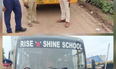 नशे में स्कूल बस चला रहे थे 2 चालक, ट्रैफिक पुलिस ने दोनों बसें जब्त कर की कार्रवाई; स्कूल प्रबंधन को नोटिस