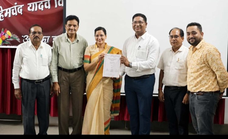 छत्तीसगढ़ के आर्थिक विकास में दुर्ग की भूमिका पर शोध किया बृंदा ने, मिली पीएचडी 